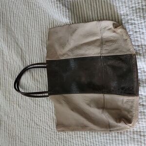 Banana republic leather tote